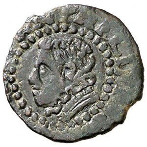 Аверс монеты Каталония, 1 динеро, 1600, Город Барселона