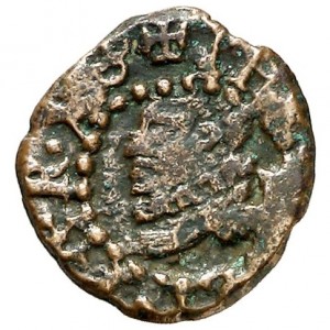 Аверс монеты Каталония, 1 динеро, 1601-1616