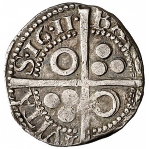 Реверс монеты Каталония, ½ кроата, 1599-1620