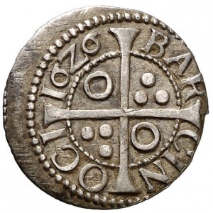 Реверс монеты Каталония, ½ кроата, 1626-1627