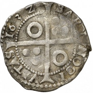 Реверс монеты Каталония, 1 кроат, 1630-1636