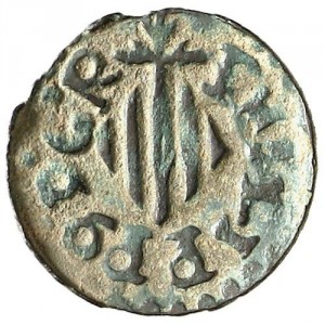 Аверс монеты Каталония, 1 динеро, 1641