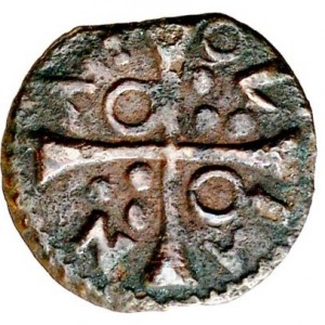 Реверс монеты Каталония, 1 динеро, 1642