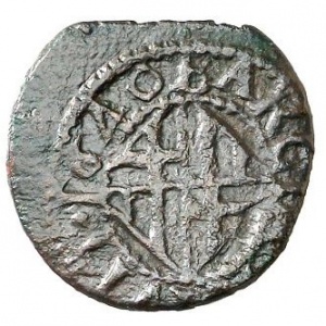 Реверс монеты Каталония, 1 ардит, 1640