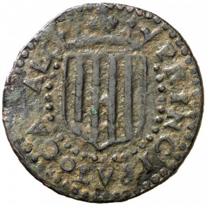 Аверс монеты Каталония, 1 сейсено, 1640-1642
