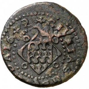 Реверс монеты Каталония, 1 сейсено, 1640-1642