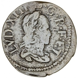 Аверс монеты Каталония, 1 сейсено, 1641-1642