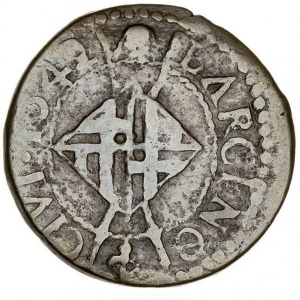 Реверс монеты Каталония, 1 сейсено, 1641-1642
