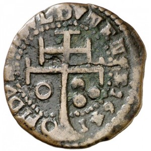Реверс монеты Каталония, 1 сейсено, 1641