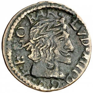 Аверс монеты Каталония, 1 сейсено, 1641
