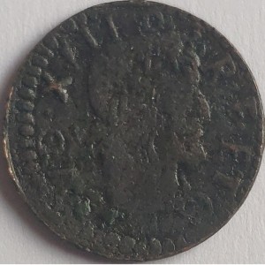 Аверс монеты Каталония, 1 сейсено, 1641