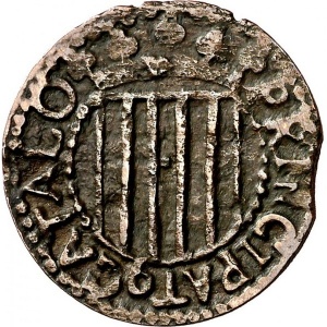 Аверс монеты Каталония, 1 сейсено, 1642