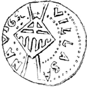 Реверс монеты Каталония, 1 сейсено, 1642