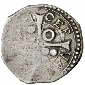 Реверс монеты Каталония, 5 су, 1641