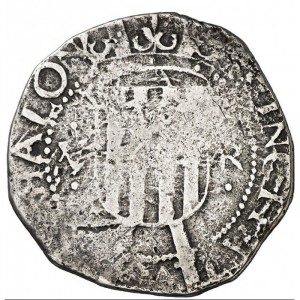 Аверс монеты Каталония, 5 реалов, 1641-1642