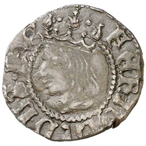 Аверс монеты Каталония, 1 динеро, 1479