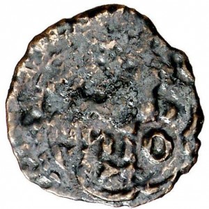 Реверс монеты Каталония, 1 динеро, 1516