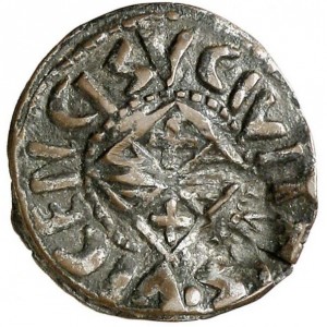 Реверс монеты Каталония, 1 динеро, 1520