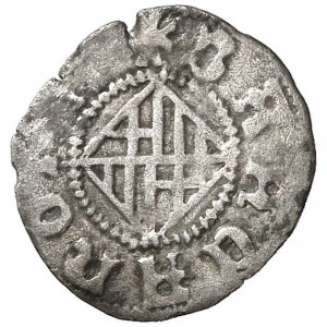 Реверс монеты Каталония, 1 доблер, 1479
