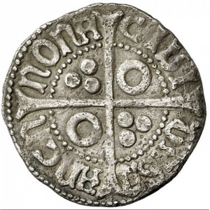 Реверс монеты Каталония, ½ кроата, 1479