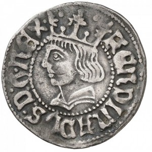 Аверс монеты Каталония, 1 кроат, 1479