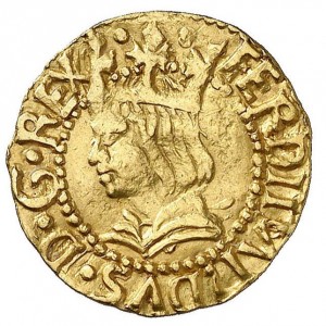 Аверс монеты Каталония, ½ принципата, 1493