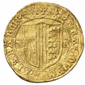Реверс монеты Каталония, 2 принципата, 1493