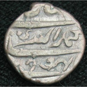 Аверс монеты Кач, ½ кори, 1838