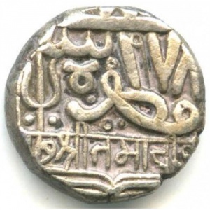 Реверс монеты Кач, 1 кори, 1778