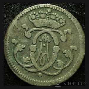 Аверс монеты Кельн, ¼ штюбера, 1736-1760