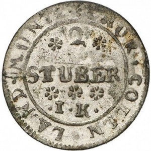Реверс монеты Кельн, 2 штюбера, 1749