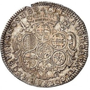Аверс монеты Кельн, 10 крейцеров, 1735-1736