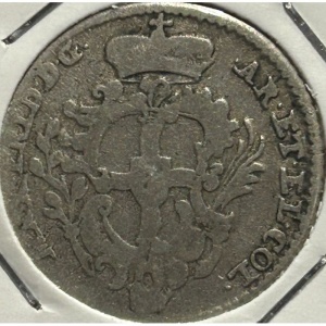 Аверс монеты Кельн, 6 штюберов, 1764-1765