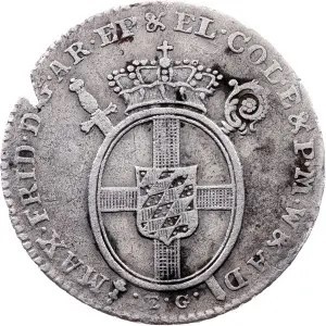 Аверс монеты Кельн, 6 штюберов, 1765-1766