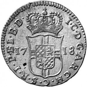 Аверс монеты Кельн, ¹⁄₁₂ талера, 1715-1722