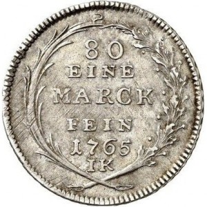 Реверс монеты Кельн, ⅛ талера, 1764-1766
