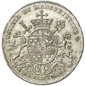 Реверс монеты Кельн, ½ талера, 1765