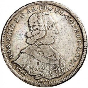 Аверс монеты Кельн, 1 талер, 1766