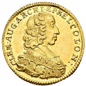Аверс монеты Кельн, 1 дукат, 1742-1744