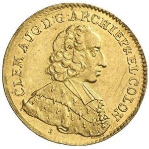 Аверс монеты Кельн, 1 дукат, 1750
