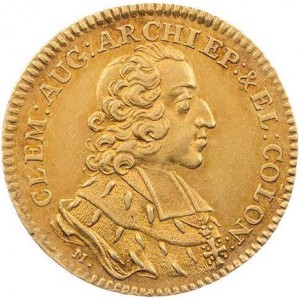 Аверс монеты Кельн, 1 дукат, 1750
