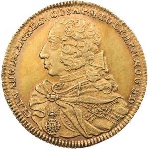 Аверс монеты Кельн, 1 каролин, 1735
