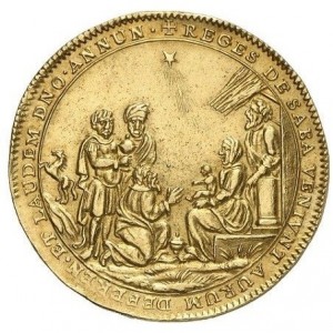 Реверс монеты Кельн, 3 дуката, 1696
