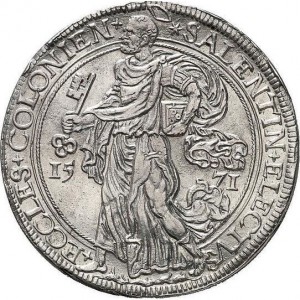 Аверс монеты Кельн, 1 талер, 1568-1571