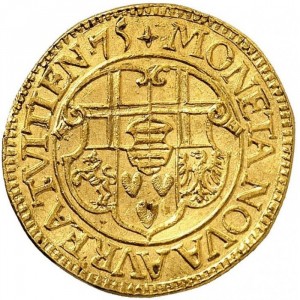 Реверс монеты Кельн, 1 дукат, 1575