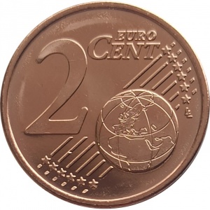 Реверс монеты Кипр, 2 евроцента, 2008-2024