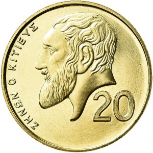Реверс монеты Кипр, 20 центов, 1991-2004