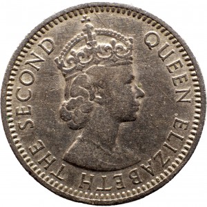 Аверс монеты Кипр, 25 милей, 1955
