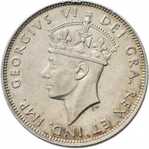 Аверс монеты Кипр, 18 пиастров, 1938-1940