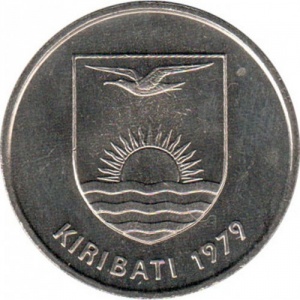 Аверс монеты Кирибати, 50 центов, 1979